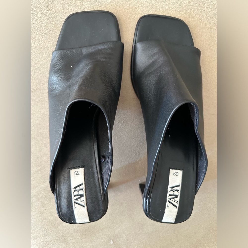 Leather Mules Zara - Picture 5 of 10